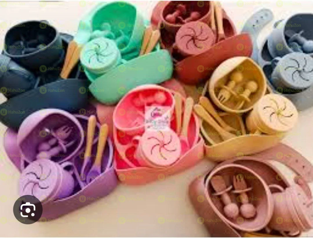 6Pcs Silicon Feeding Set