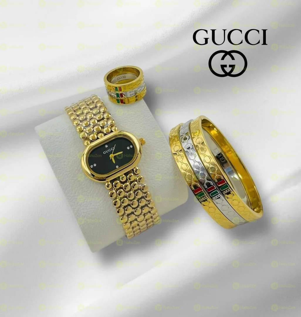 Ladies' Watch Set with Matching Bracelet & Ring