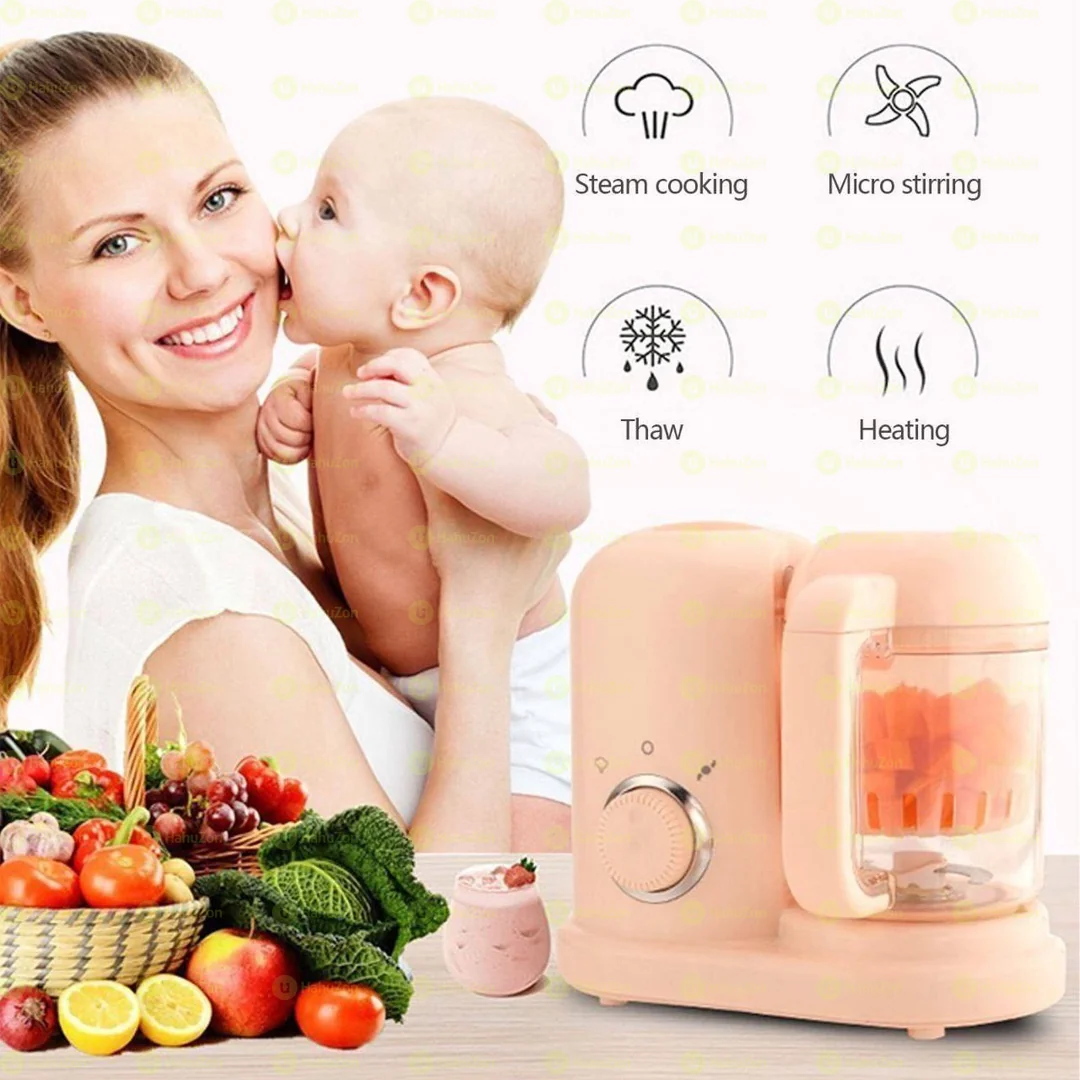 Baby Food Processor with Steamer & Grinder