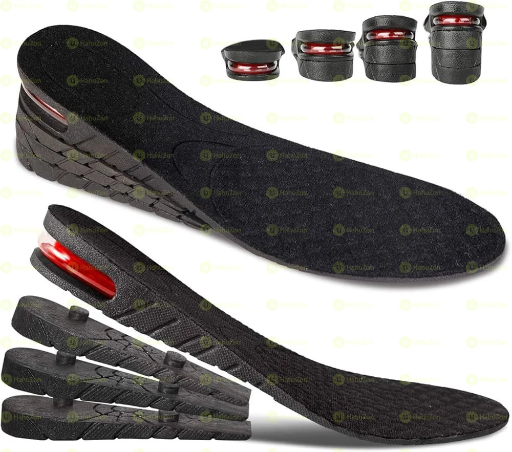 Height Increase Insoles with An air Cushion Heel