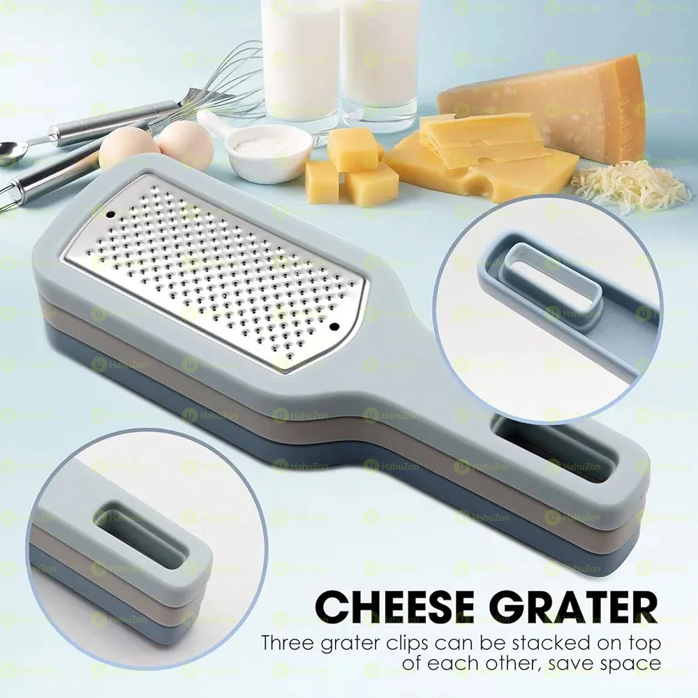 3 የተለያየ መጠን ያላቸው ባለ ስል ምላጭ ፎርማጆ