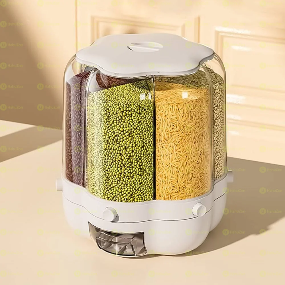 የሚሽከረከር የጥራጥሬ ማስቀመጫ