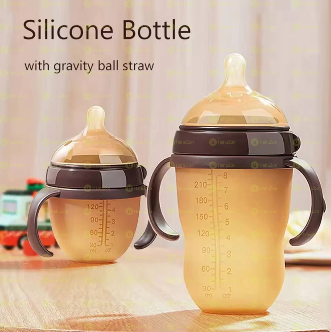 Slicon Baby Feeding Bottle