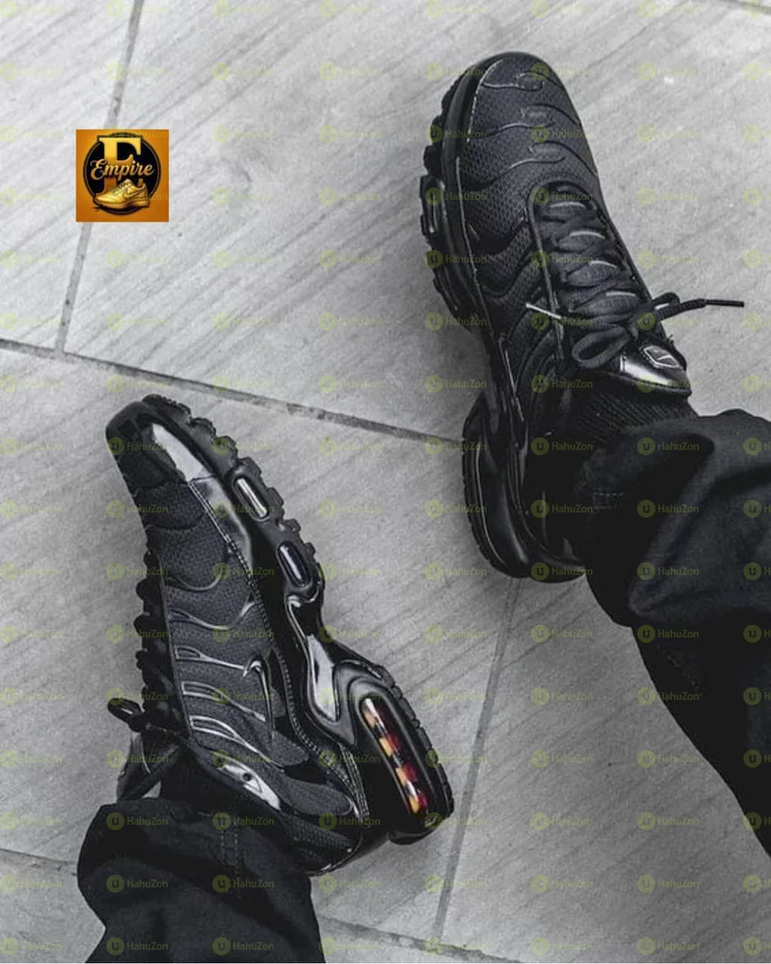 Nike Air Max Plus TN Triple Black Low Shoes Men's