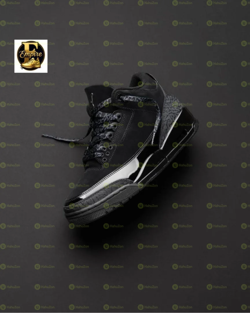 Air Jordan 3 Black Cat Men's Shoes