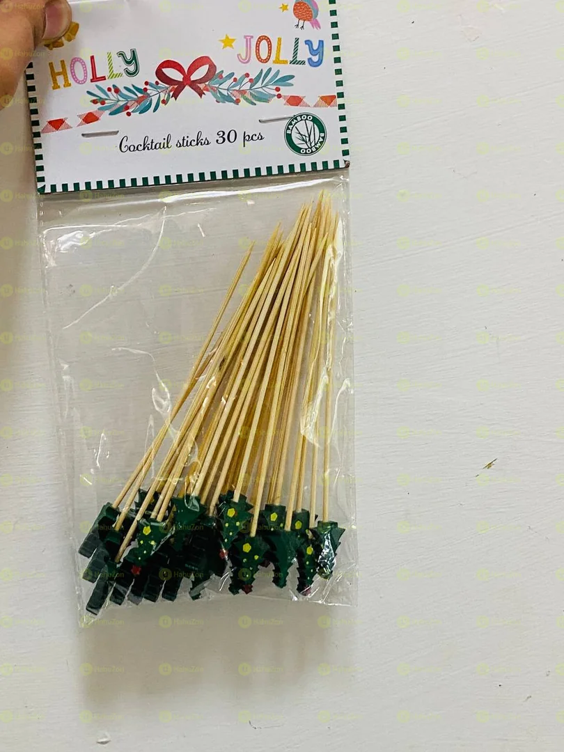 30 Piece Chrismas Cocktail Stick