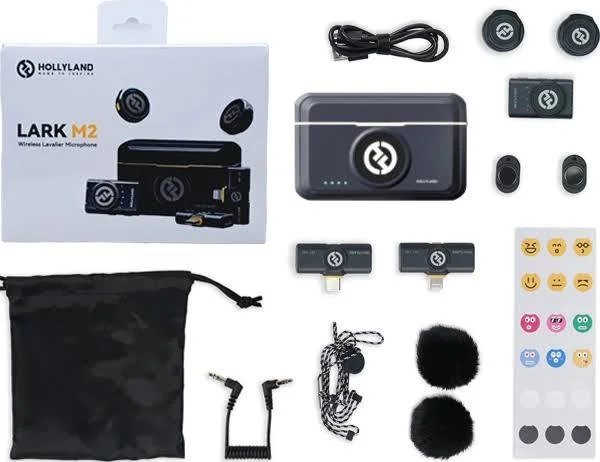 Hollyland LARK M2 Wireless Lavalier Microphone