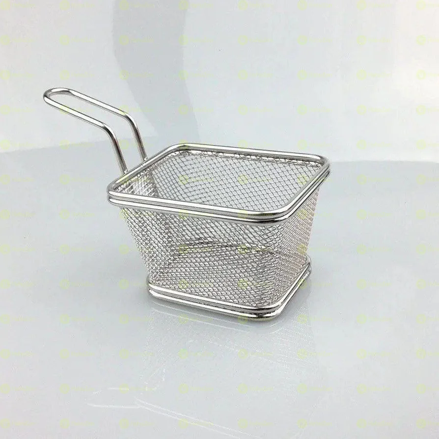 High Quality Mini SQuare Fried Food Table Serving