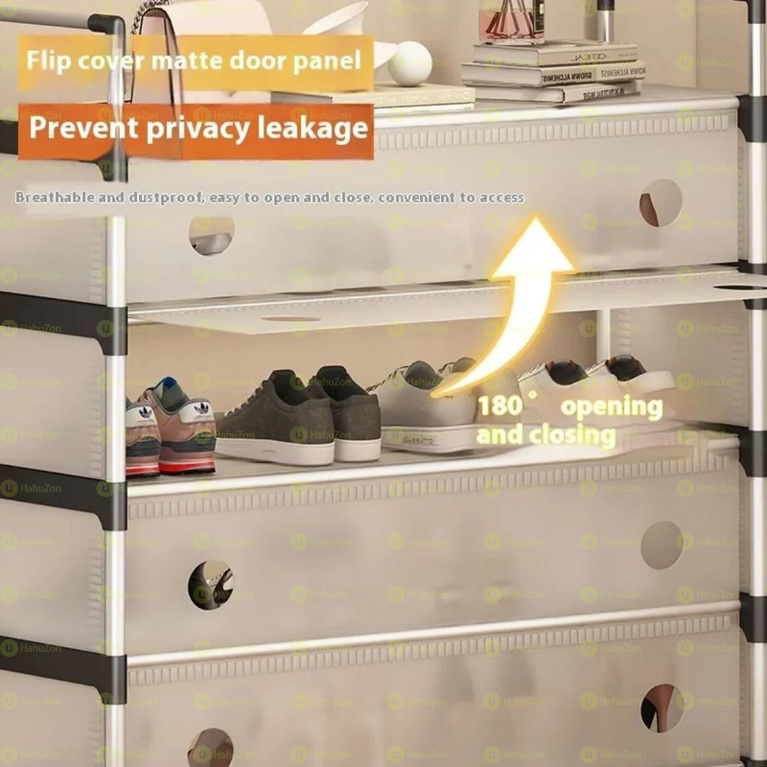 Multi-Functional Storage Unit Shoe And Hat Rack