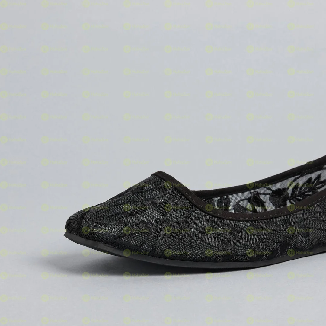 Max Floral Mesh Slip-On Ballerina Women's Shoes