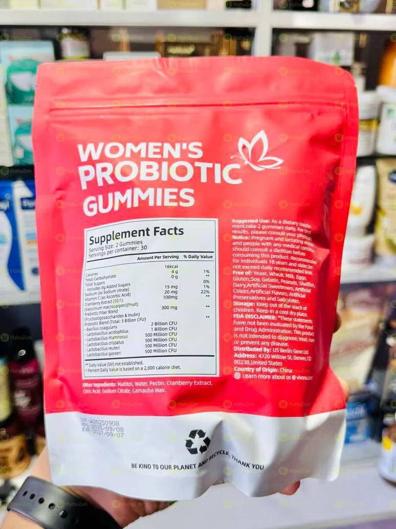 Vivonu Women's Probiotic Gummies
