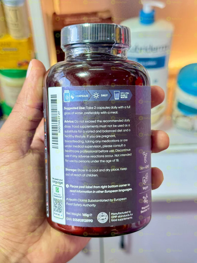 WeightWorld Magnesium Glycinate With added Vitamin B6 Food Supplement.
