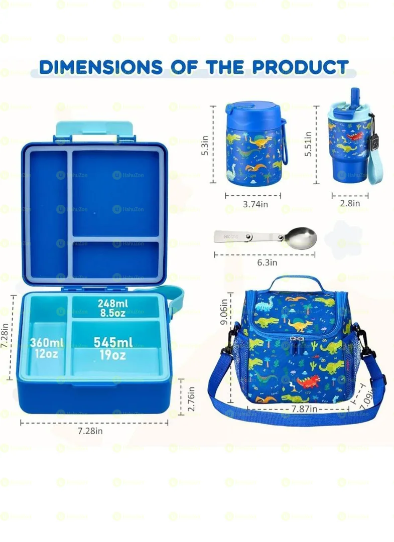 Lunch Box Set with Bento Box Container