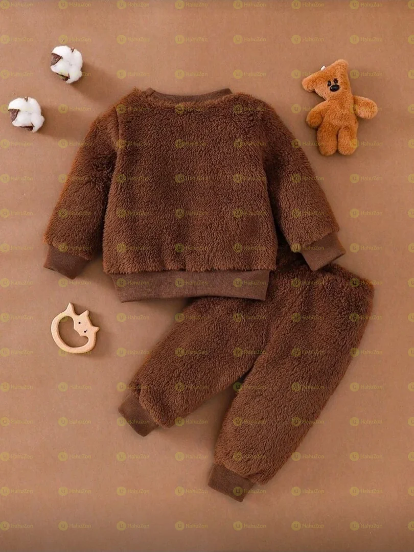 Unisex 2pcs Set Furry Outfit