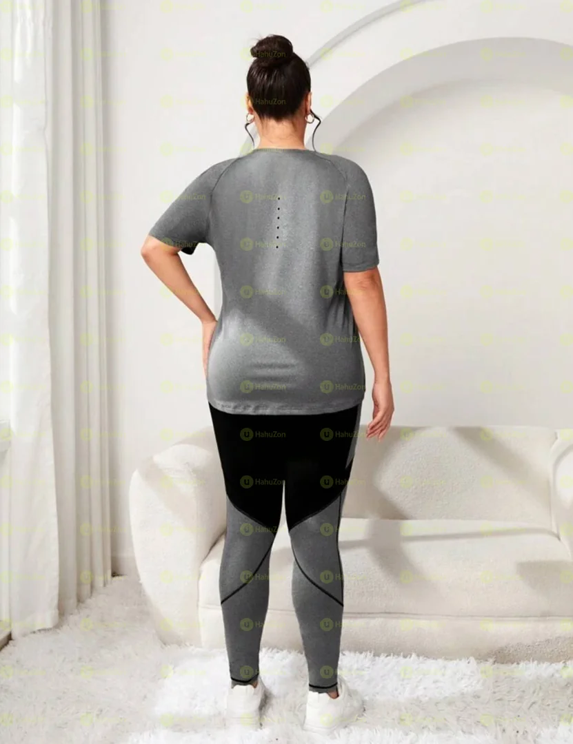 Plus Size 2pc Set Sportswear