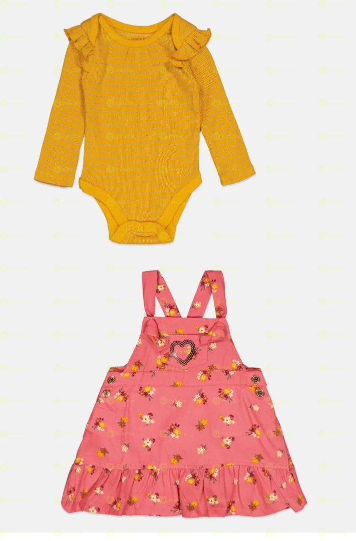 Nanette Lepore Toddler Girls Printed Dress With Shirt