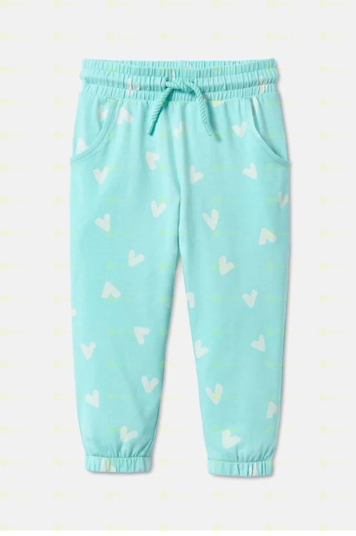 Tchibo Kids Girl Heart Print Pants
