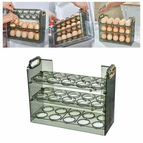 ባለ 3 ደርብ የእንቁላል መደርደሪያ