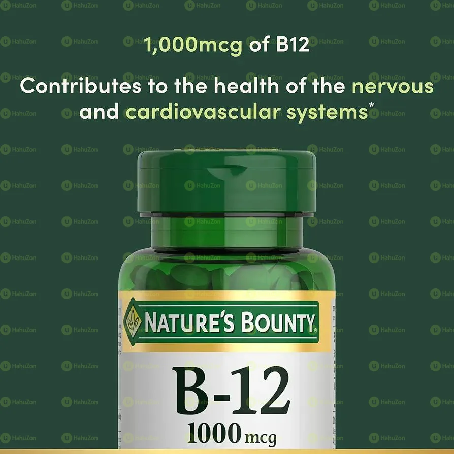 Nature’s Bounty Vitamin B12 1000 mcg