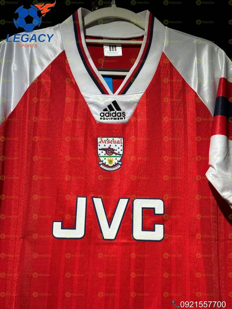 Arsenal 1992/93 JVC Home Retro Jersey