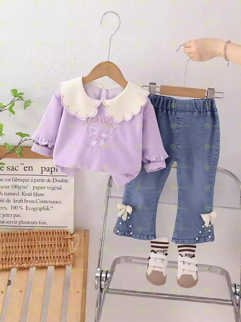 Toddler Girls 2pcs Set Casual Outfit