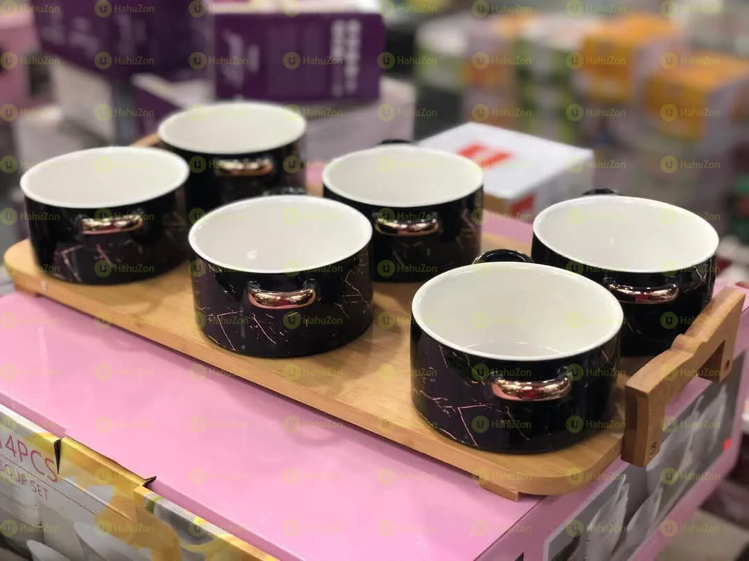 የሾርባና ሌሎች ምግቦች ማቅረቢያ