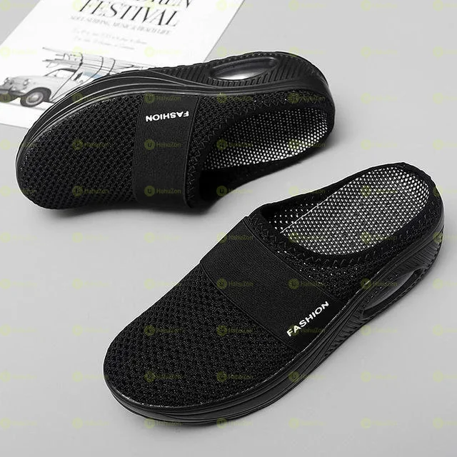 Air Cushion Slip-On Walking Shoes