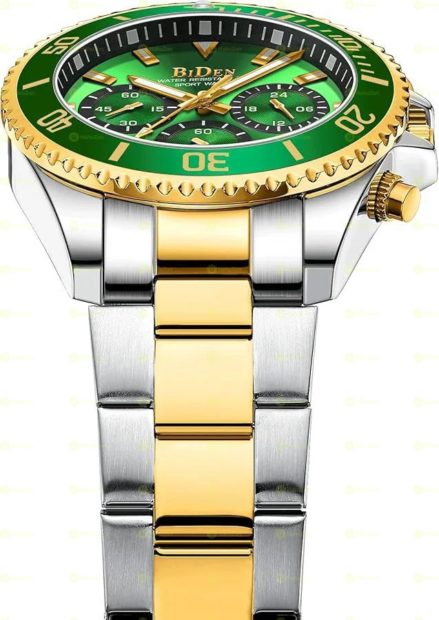 Stainless Steel Chronograph Men's Watch