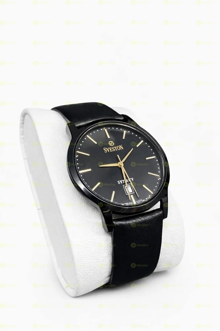 Sveston Leather Strap Men's Watches