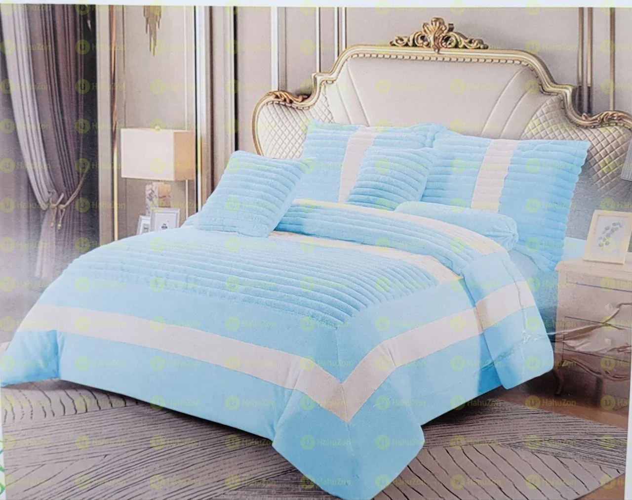 7 Pcs Comforter Set