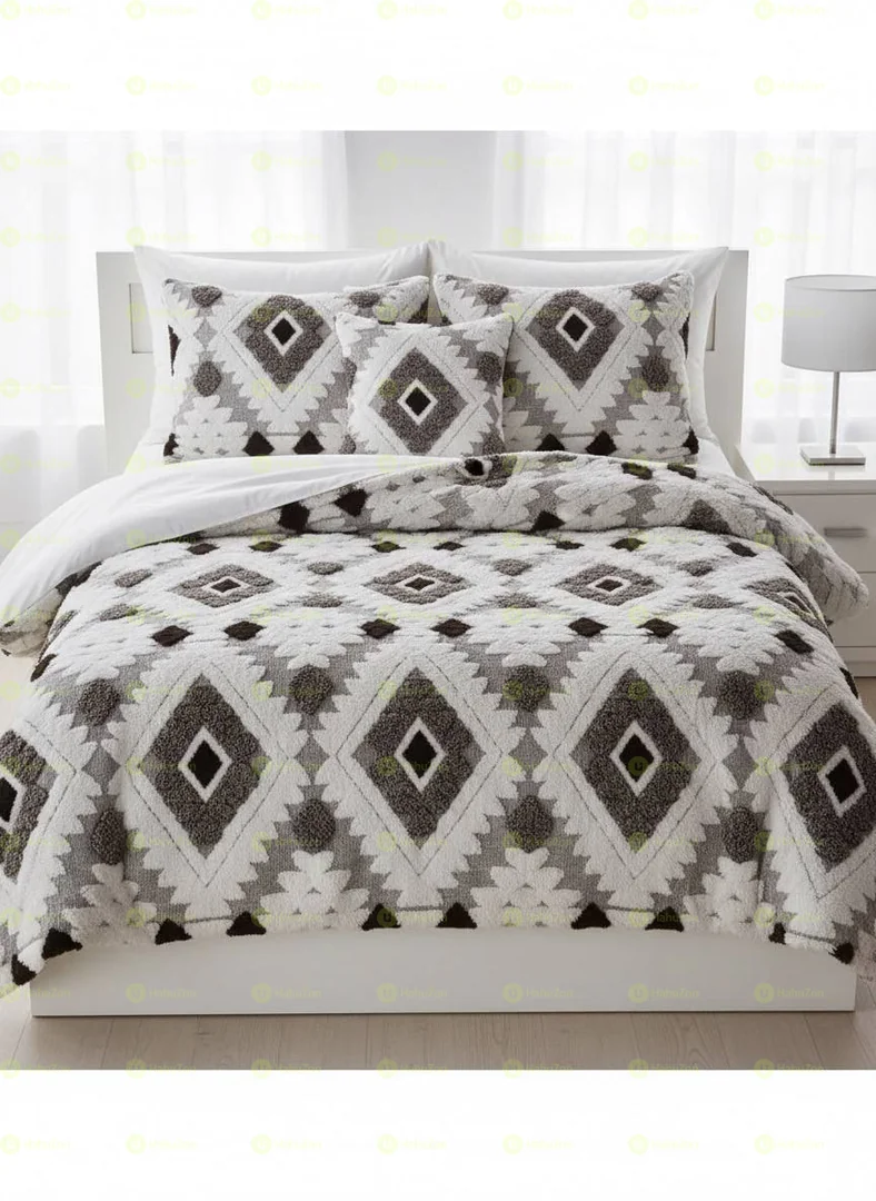 በጣም ለስላሳ እና ምቹ ነጭ ኮተን ኮምፈርት