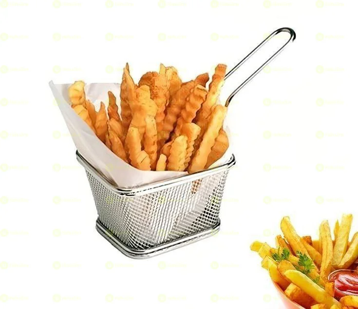 High Quality Mini SQuare Fried Food Table Serving