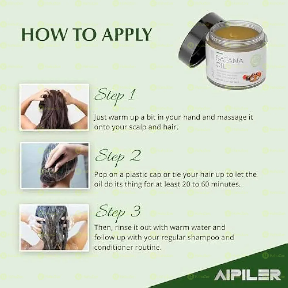 Aipiler Raw Batana Oil For Hair Growth: 100% Pure