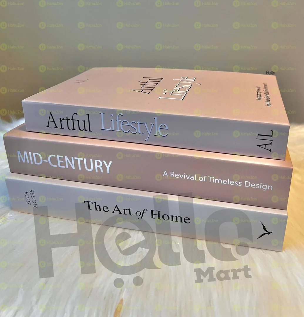 3 Pcs Decorations Book