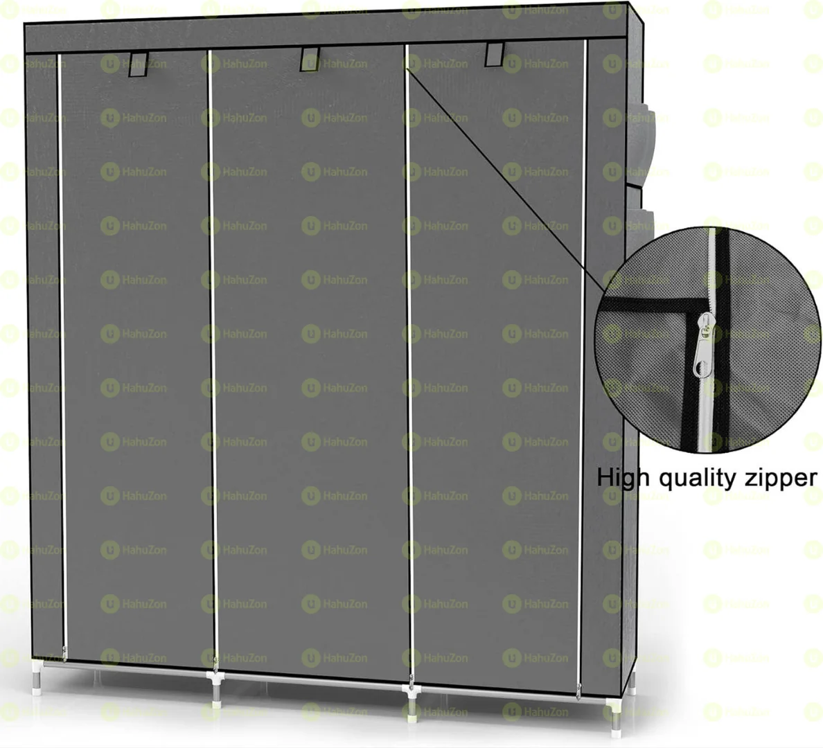 Premium Wardrobe Storage Metal Fabric