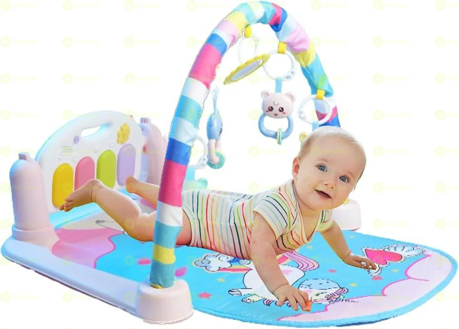 5-በ-1 የልጆች ማስተኛ እና ፒያኖ መጫወቻ