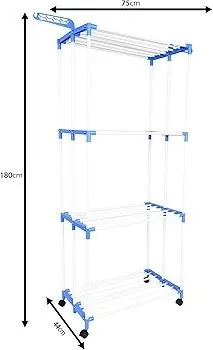 4-Tier Large Capacity Laundry Drying Rack