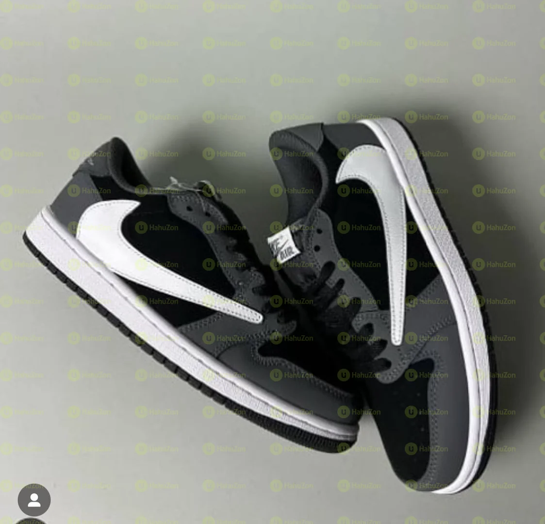 Travis Scott Black Grey Men's Shoes