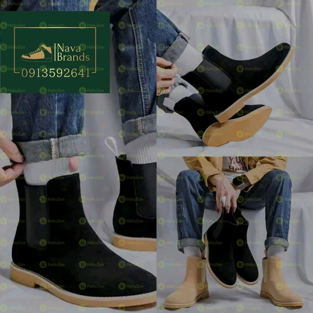 Men's Suede Ankle Boots