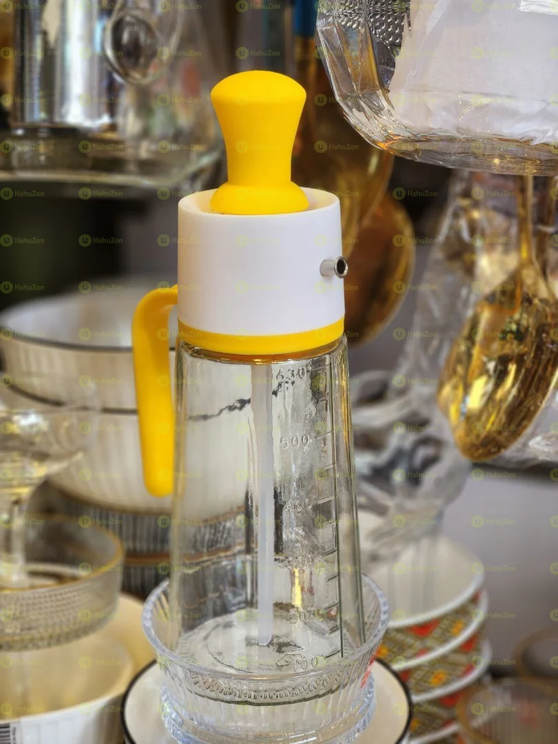 የዘይት መቀነሻ እና መጨመሪያ  በብርጭቆ