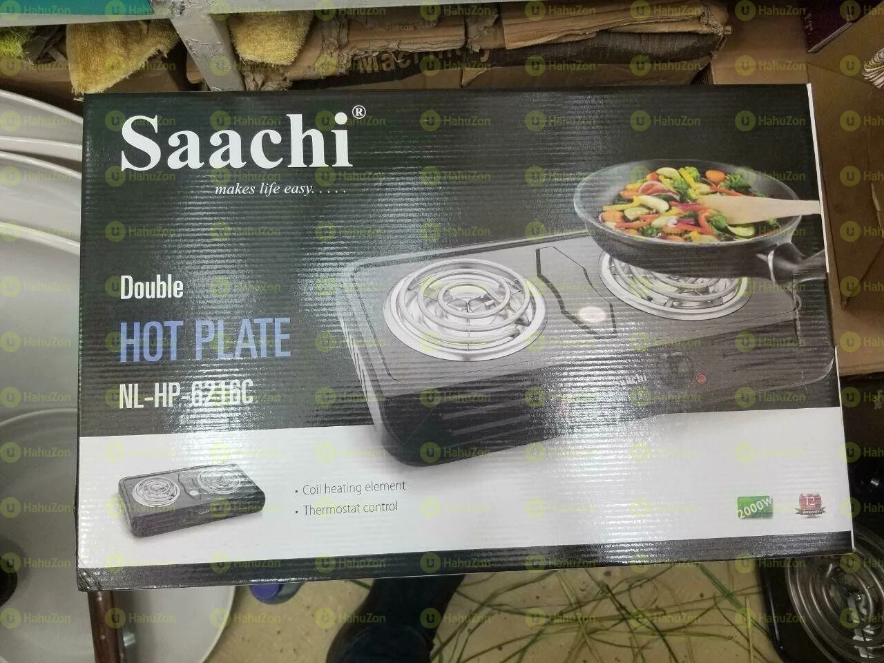 Saachi Double Hot Plate