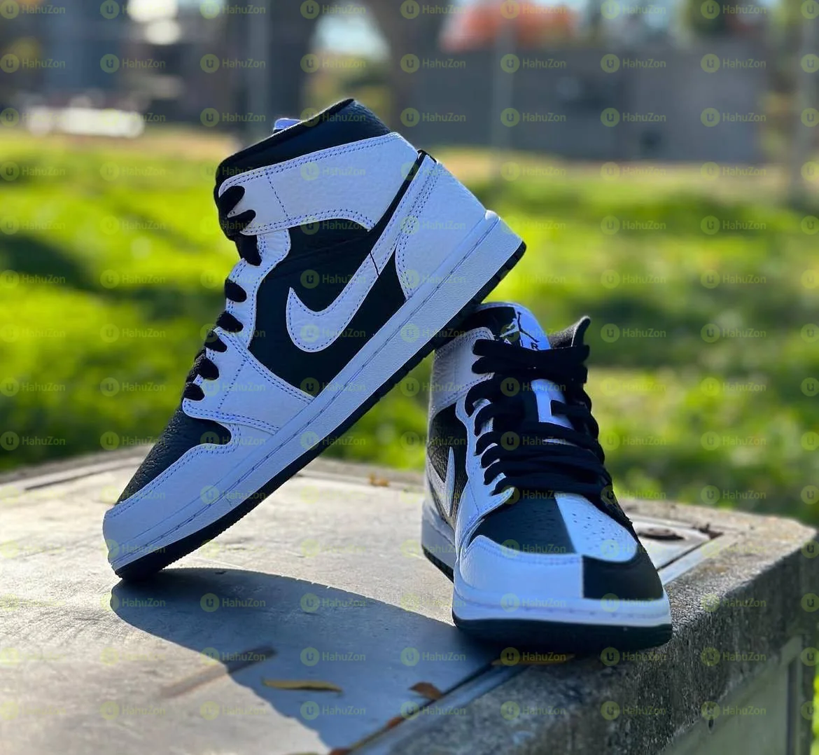 Airjordan1 Mid Split Men's Shoes