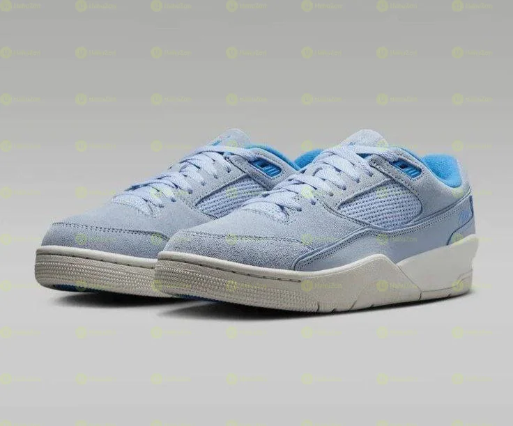 Air Jordan Flight Court UNC Hydrogen Blue Low Shoes