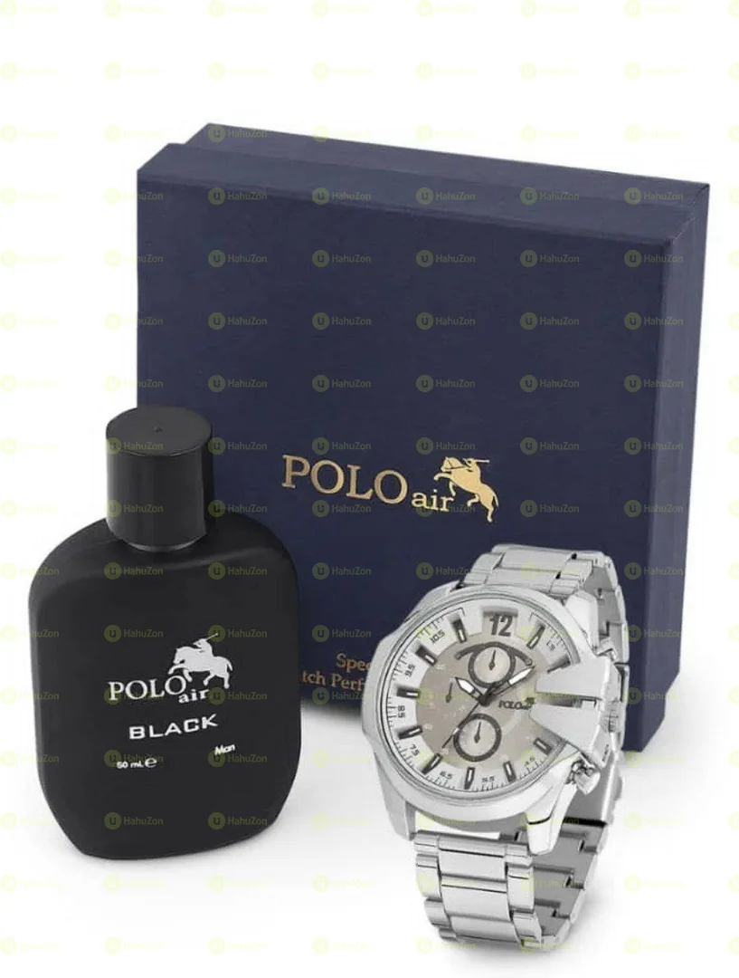 POLO AIR Men’s Watch & Perfume Gift Set