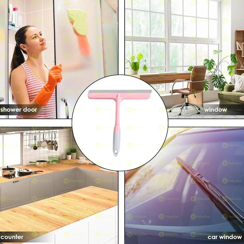 Non-Slip Hand-Held Plastic Squeegee
