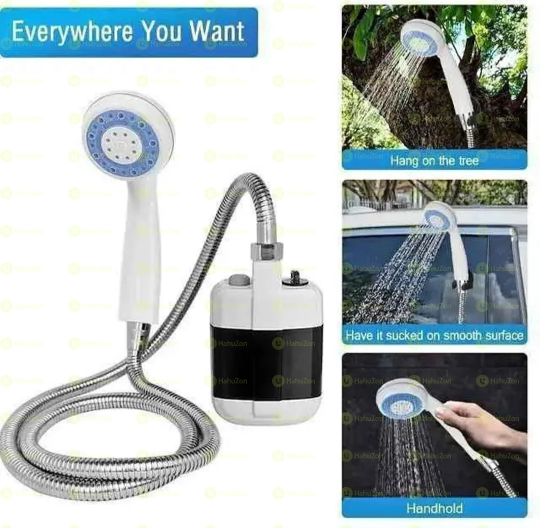 በቻርጅ የሚሰራ ተንቀሳቃሽ የሻወር መታጠቢያ