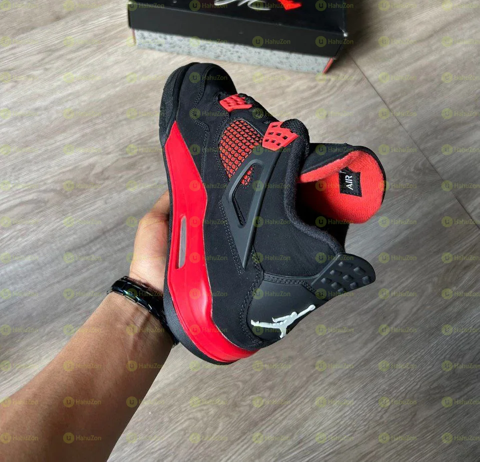 Air Jordan 4 Retro Mid Thunder Red Men's Shoes