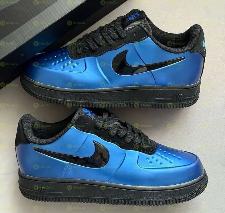 Nike Air Force 1 Low x Foamposite Pro Cup Blue Men's Shoes