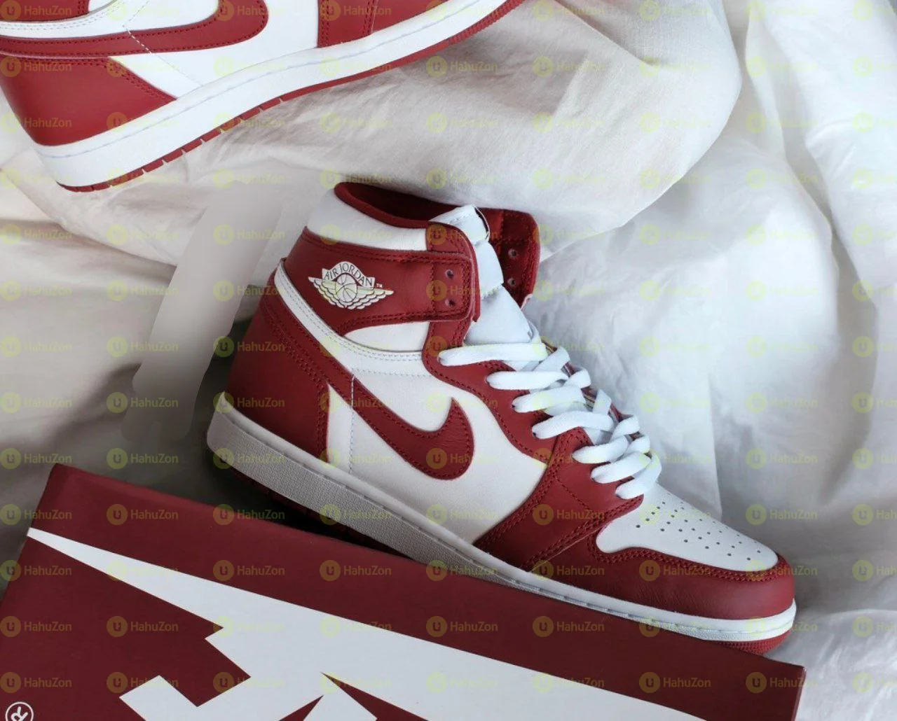 Air Jordan 1 Retro High OG Artisanal Red Team Red Men's Shoes