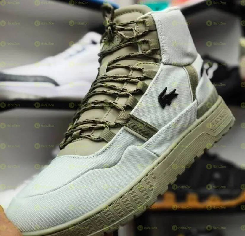 Lacoste T-Clip Winter Mid Boots Green Tea Men’s Shoes